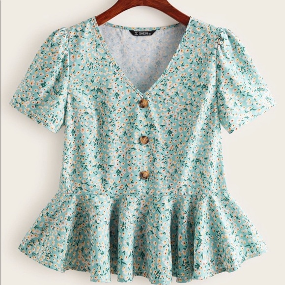 SHEIN Tops - Floral Shirt